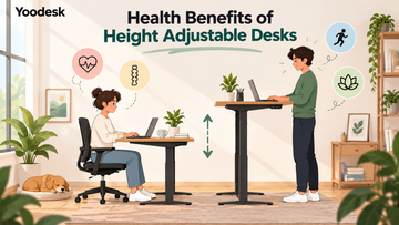 10 Health Benefits of Height Adjustable Desks You Should Know