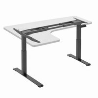Dual Motor - L Shape Electric Height Adjustable Frame