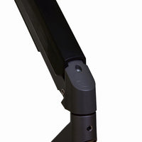 S100 Single Monitor Arm for 13-32" Screens | Gas Spring VESA Desk Mount (75x75/100x100) | 9kg Load Capacity | Clamp & Grommet Mount | 2 Year Warranty
