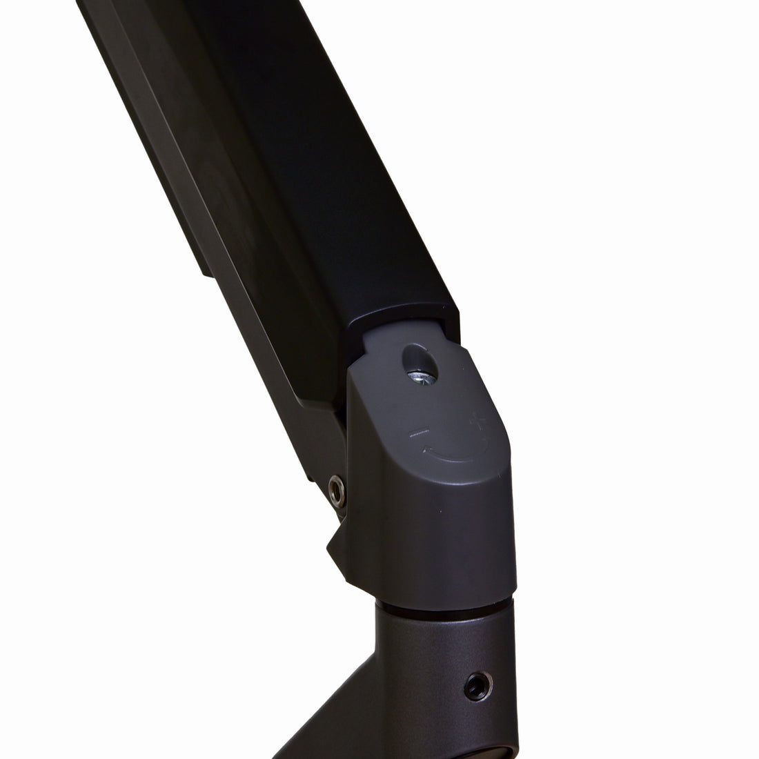 Adjustable Gas-Spring Monitor Stand | Dual Screen (Clamp Mount)