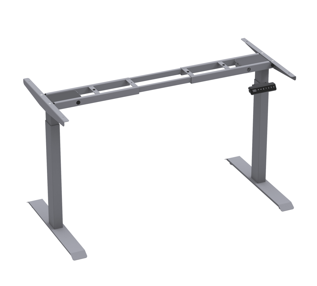 Dual motor 2-stage height adjustable desk frame by Yoodesk