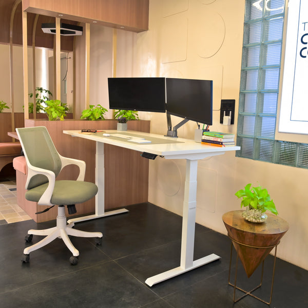 Yoodesk dual motor 3-stage height adjustable standing desk