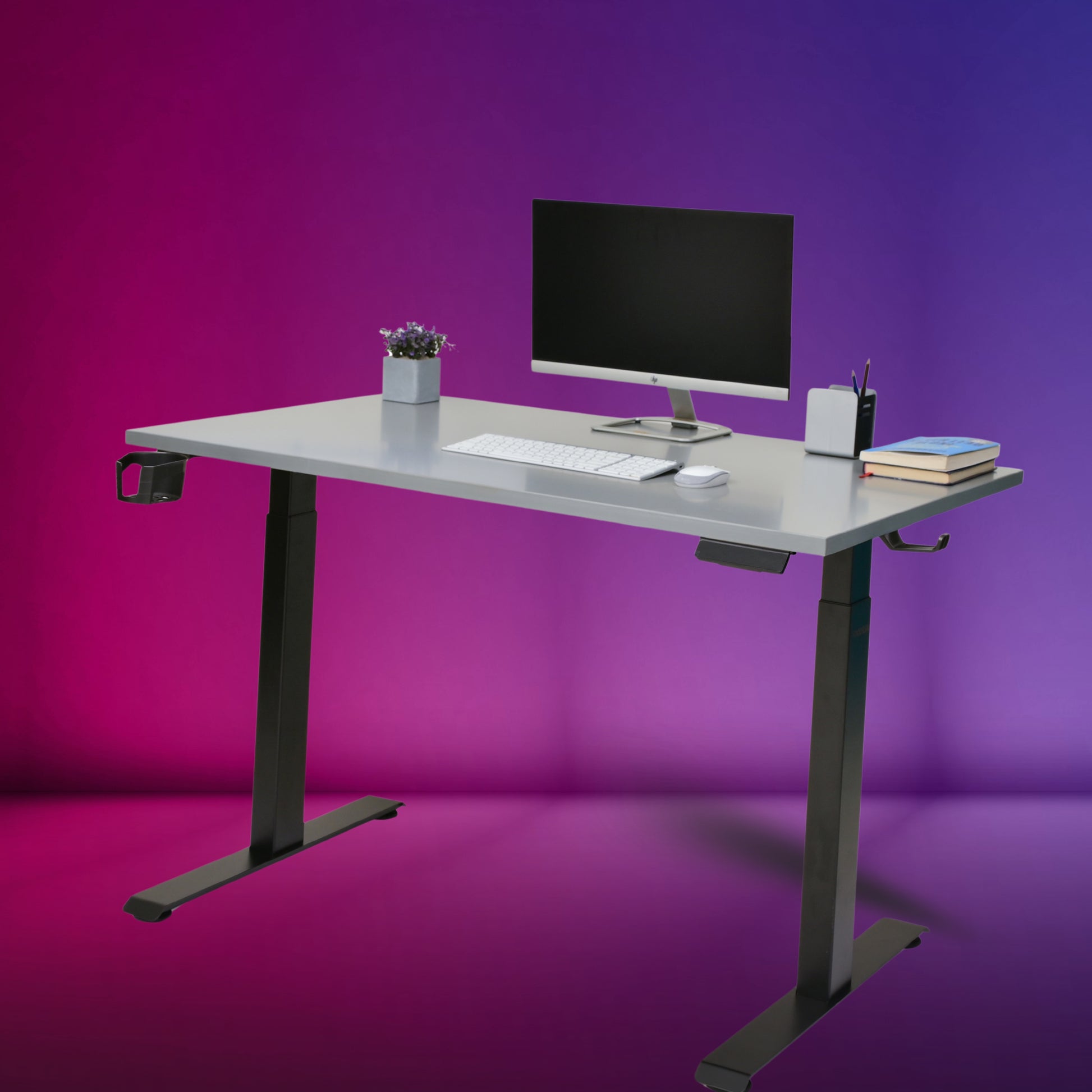 Yoodesk Pro Series black dual motor standing desk