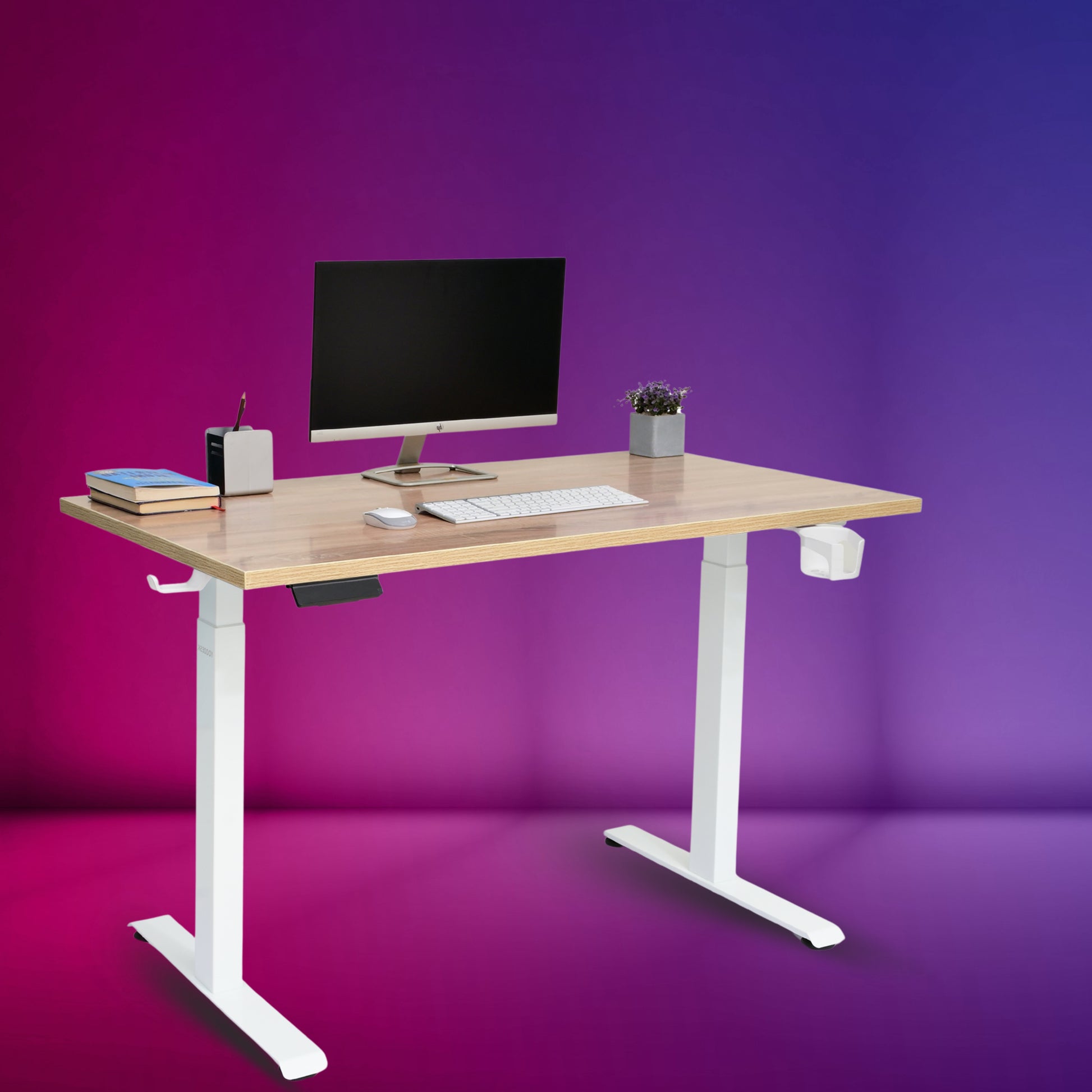 Yoodesk Pro Series black standing desk with 100 kg capacity